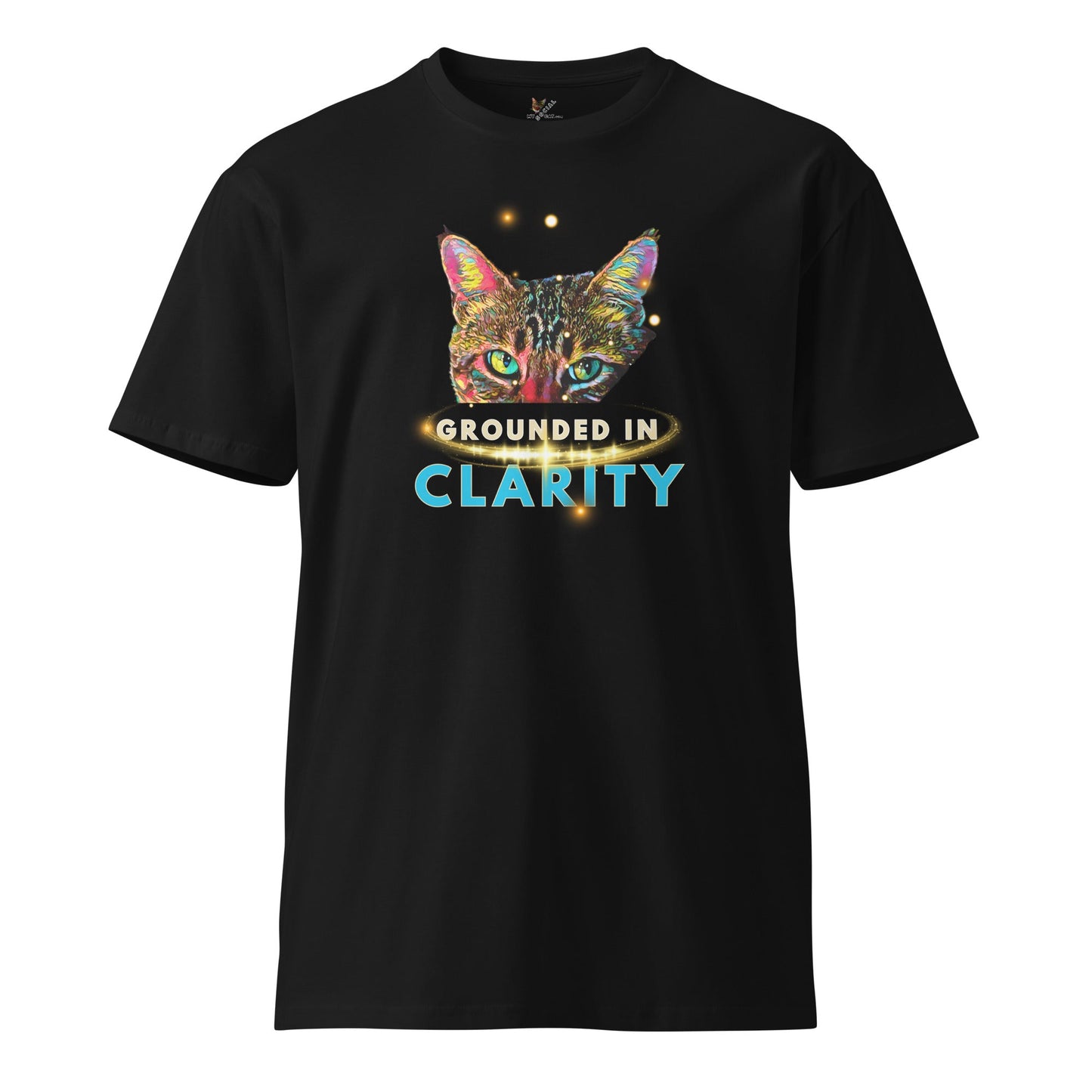 Grounded in Clarity Unisex Premium Tee - My Social Cat Bonafide Boutique LLCGrounded in Clarity Unisex Premium TeeT-shirtMy Social Cat Bonafide Boutique LLCSauthenticclarity