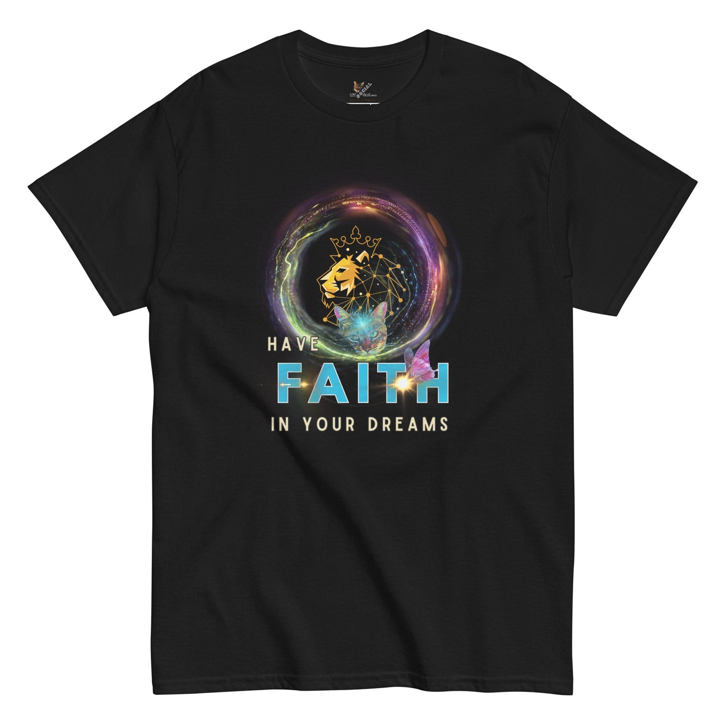 Have Faith in Your Dreams Unisex Classic Tee - My Social Cat Bonafide Boutique LLCHave Faith in Your Dreams Unisex Classic TeeT-shirtMy Social Cat Bonafide Boutique LLCBlackMdreamsfaith