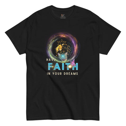 Have Faith in Your Dreams Unisex Classic Tee - My Social Cat Bonafide Boutique LLCHave Faith in Your Dreams Unisex Classic TeeT-shirtMy Social Cat Bonafide Boutique LLCBlackMdreamsfaith