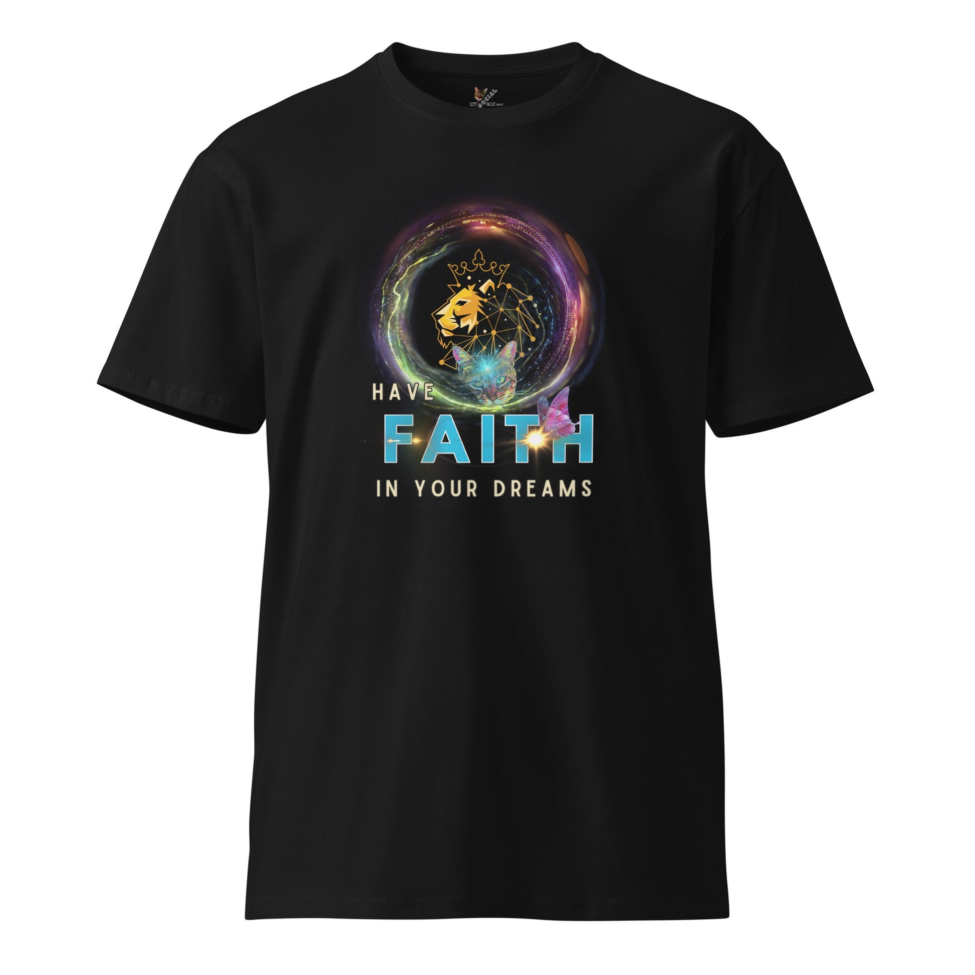 Have Faith in Your Dreams Unisex Premium Tee - My Social Cat Bonafide Boutique LLCHave Faith in Your Dreams Unisex Premium TeeT-shirtMy Social Cat Bonafide Boutique LLCBlackMdreamsfaith
