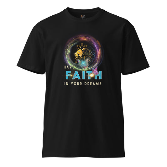 Have Faith in Your Dreams Unisex Premium Tee - My Social Cat Bonafide Boutique LLCHave Faith in Your Dreams Unisex Premium TeeT-shirtMy Social Cat Bonafide Boutique LLCBlackMdreamsfaith