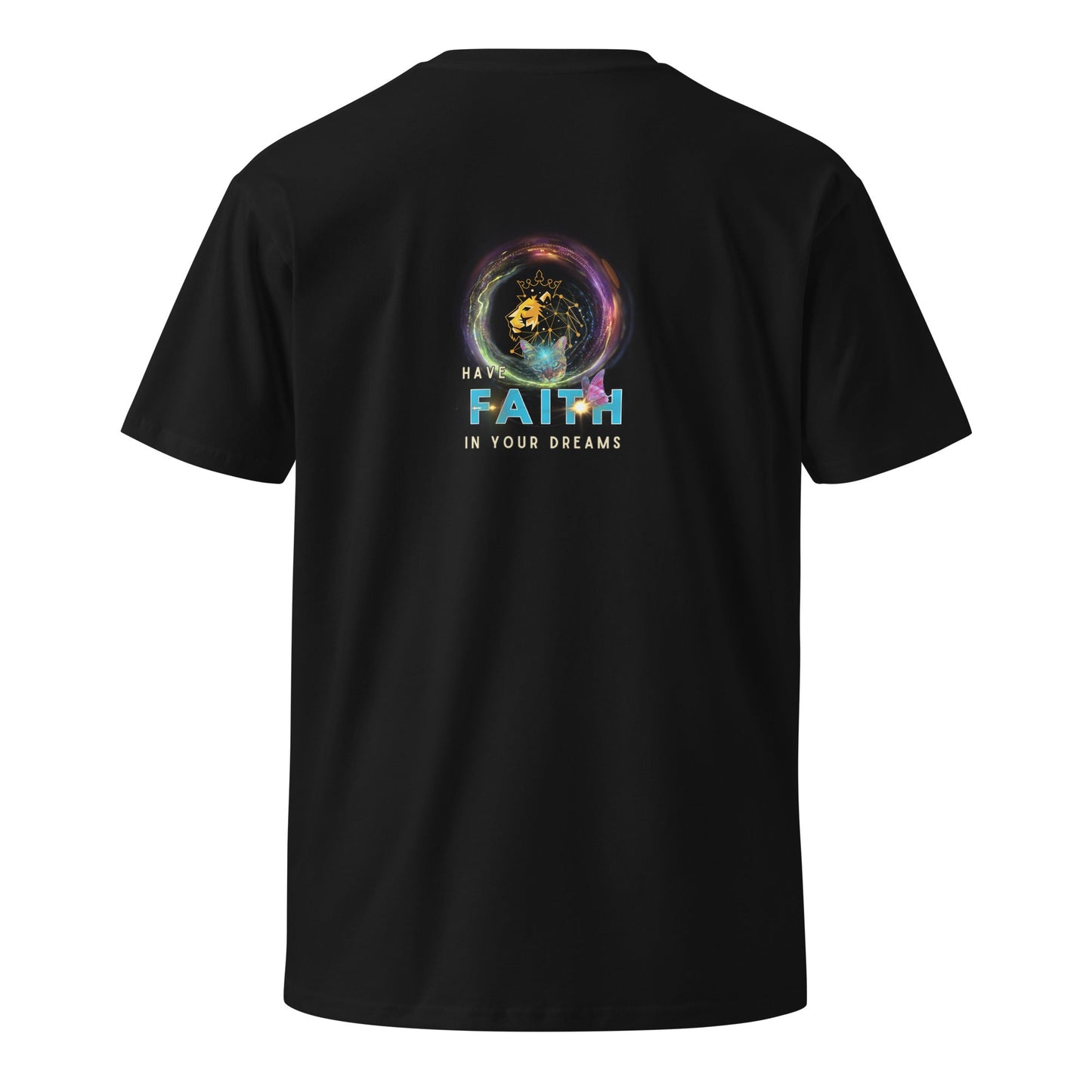 Have Faith in Your Dreams Unisex Premium Tee - My Social Cat Bonafide Boutique LLCHave Faith in Your Dreams Unisex Premium TeeT-shirtMy Social Cat Bonafide Boutique LLCBlackMdreamsfaith
