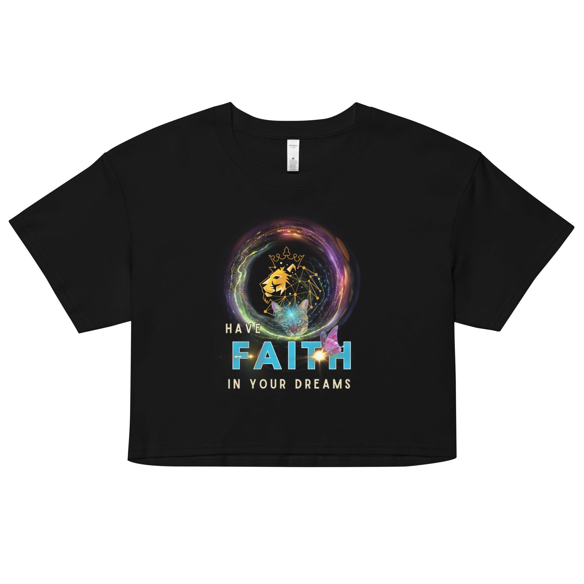 Have Faith in Your Dreams Women’s Crop Top - My Social Cat Bonafide Boutique LLCHave Faith in Your Dreams Women’s Crop Topcrop topMy Social Cat Bonafide Boutique LLCBlackSdreamsfaith