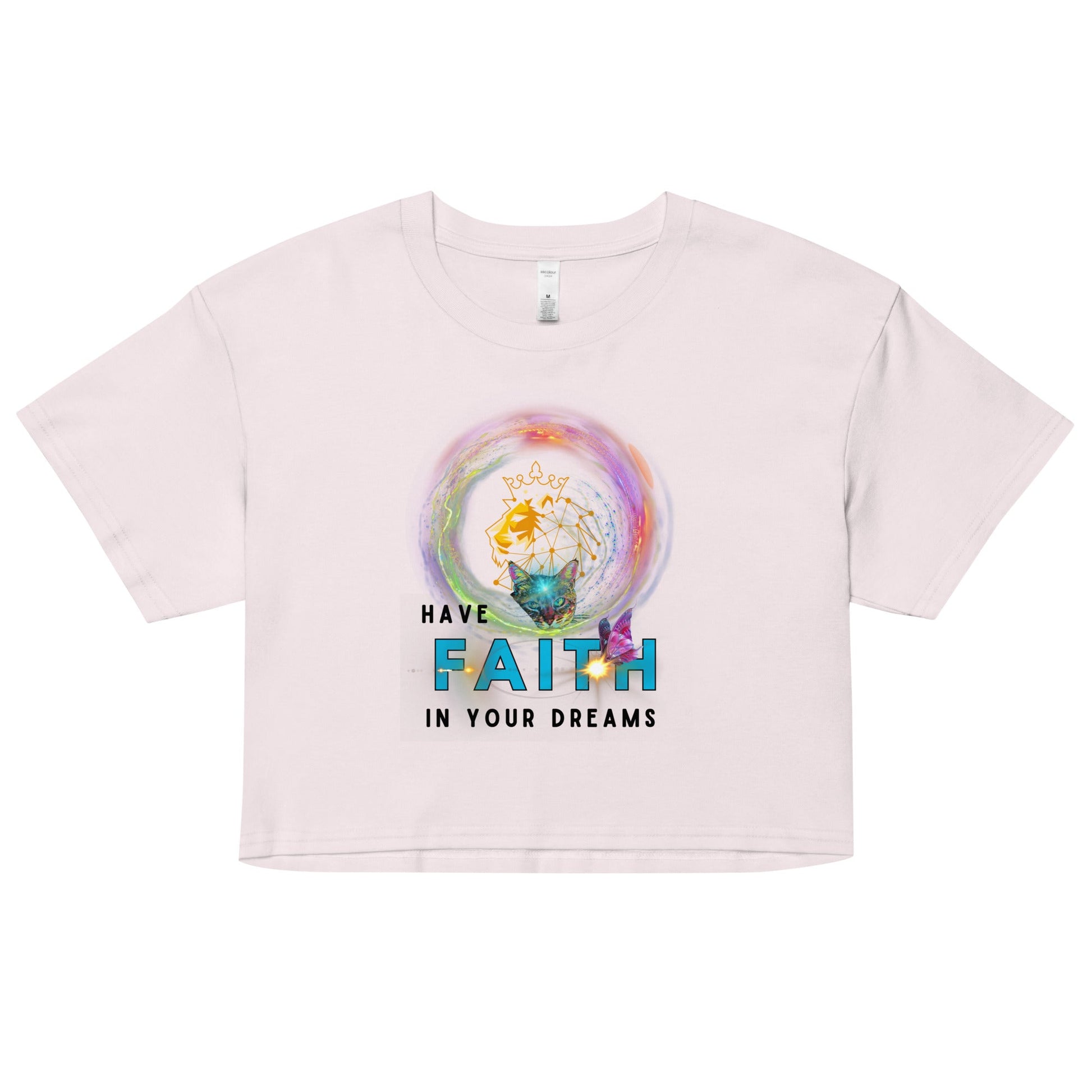 Have Faith in Your Dreams Women’s Crop Top - My Social Cat Bonafide Boutique LLCHave Faith in Your Dreams Women’s Crop Topcrop topMy Social Cat Bonafide Boutique LLCOrchidXSdreamsfaith