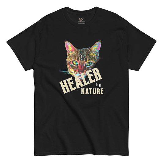 Healer by Nature Unisex Classic Tee - My Social Cat Bonafide Boutique LLCHealer by Nature Unisex Classic TeeT-shirtMy Social Cat Bonafide Boutique LLCScathealer