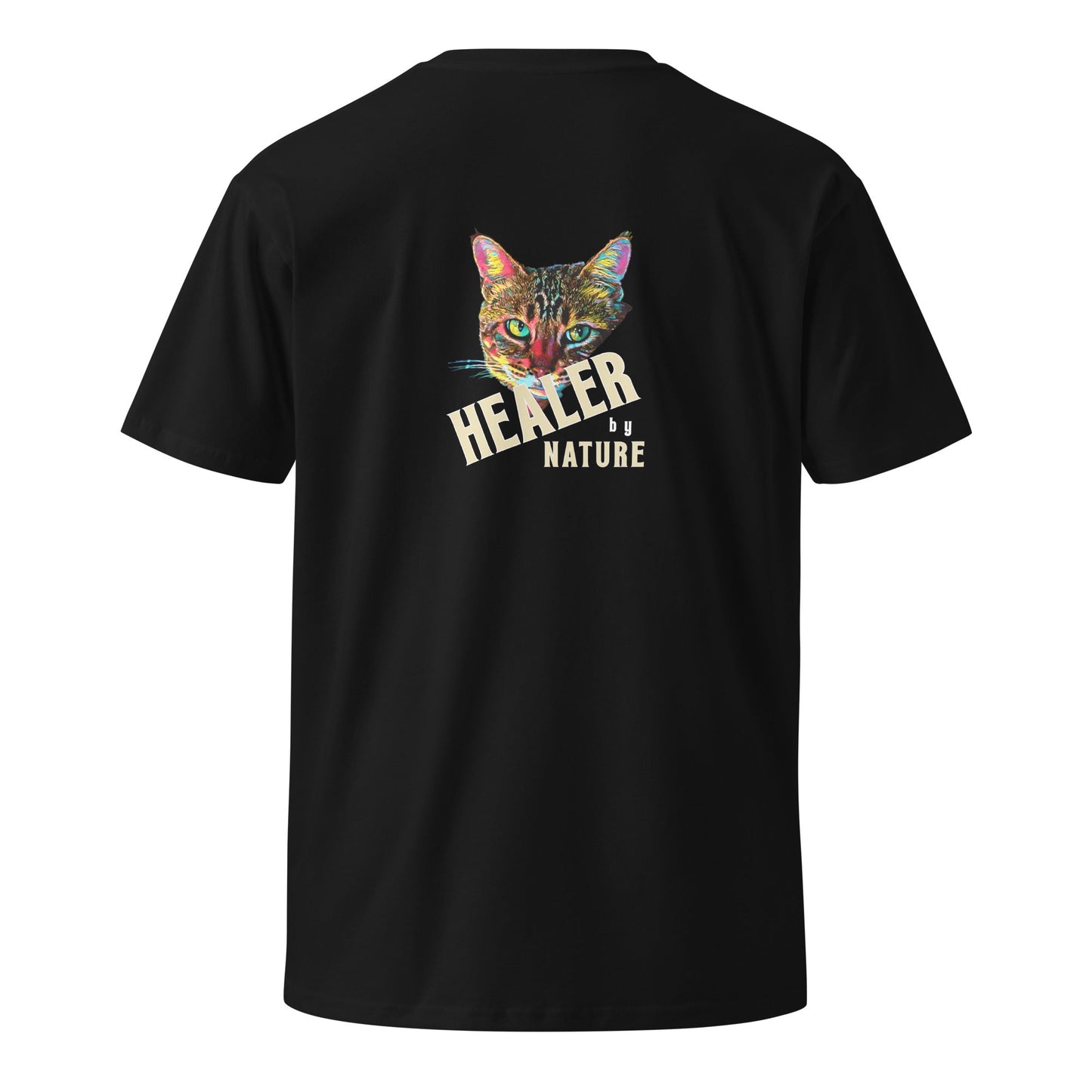 Healer Unisex Premium Tee - My Social Cat Bonafide Boutique LLCHealer Unisex Premium TeeT-shirtMy Social Cat Bonafide Boutique LLCS
