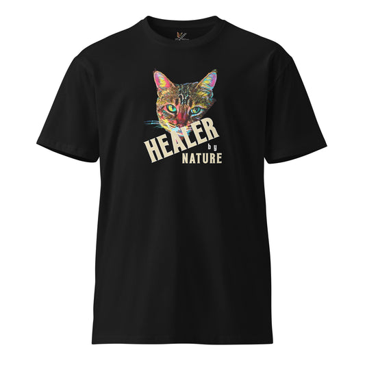 Healer Unisex Premium Tee - My Social Cat Bonafide Boutique LLCHealer Unisex Premium TeeT-shirtMy Social Cat Bonafide Boutique LLCS