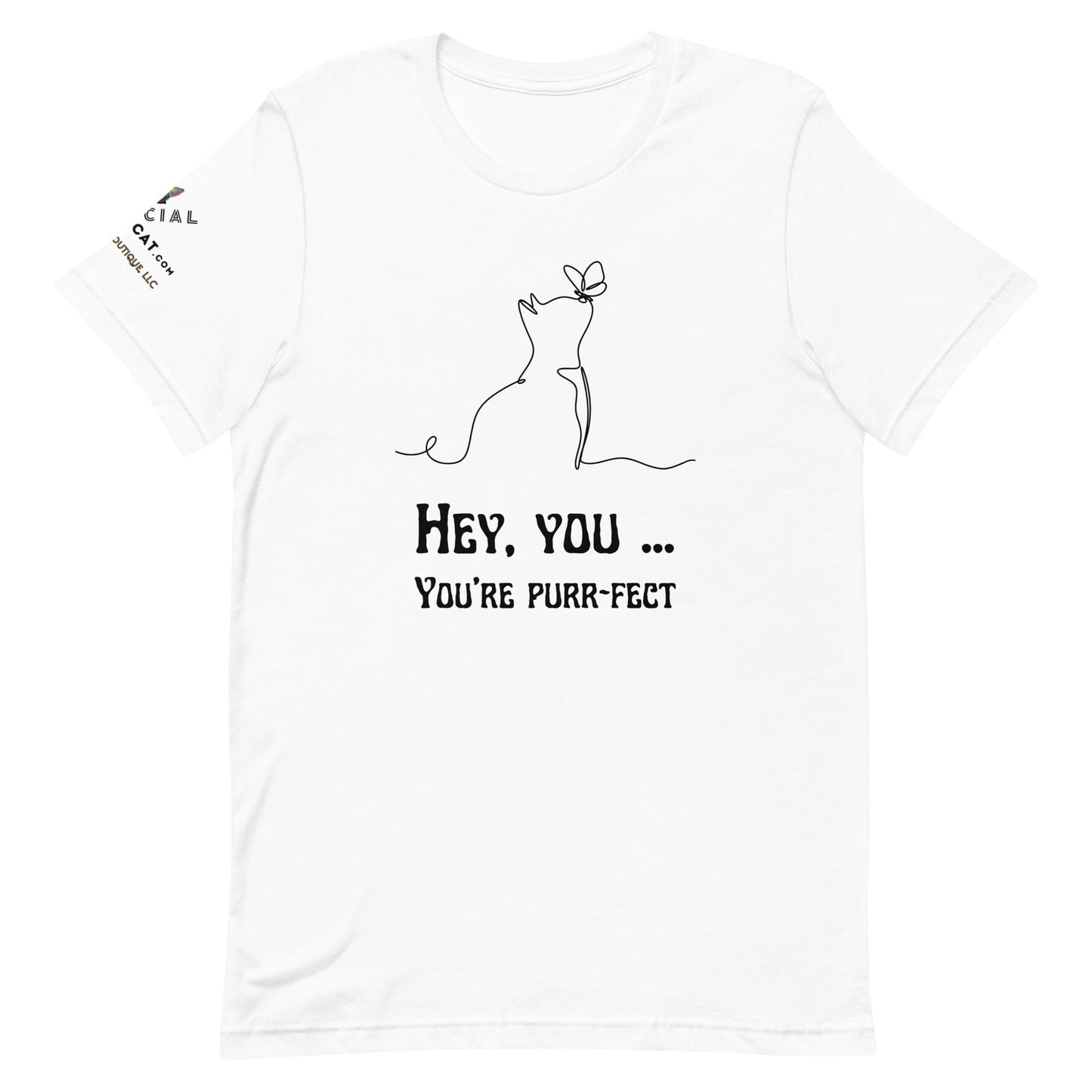 Hey You Unisex Tee - My Social Cat Bonafide Boutique LLCHey You Unisex TeeT - shirtMy Social Cat Bonafide Boutique LLCWhiteXSheyshirt