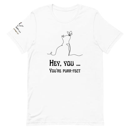 Hey You Unisex Tee - My Social Cat Bonafide Boutique LLCHey You Unisex TeeT - shirtMy Social Cat Bonafide Boutique LLCWhiteXSheyshirt