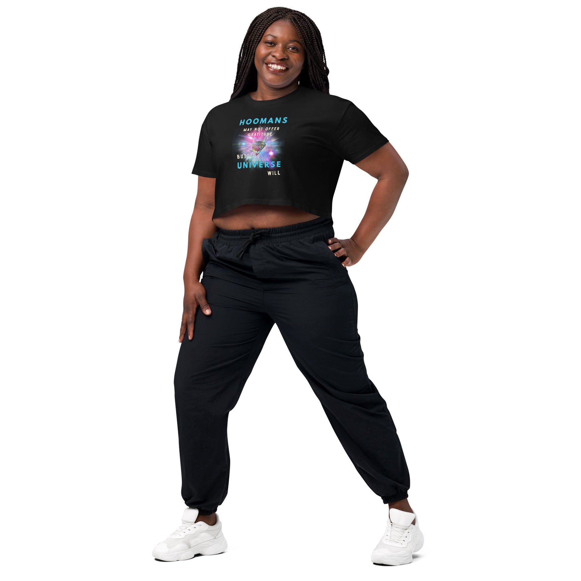 Hoomans May Not Offer Gratitude Women’s Crop Top - My Social Cat Bonafide Boutique LLCHoomans May Not Offer Gratitude Women’s Crop Topcrop topMy Social Cat Bonafide Boutique LLCBlackScropgratitude