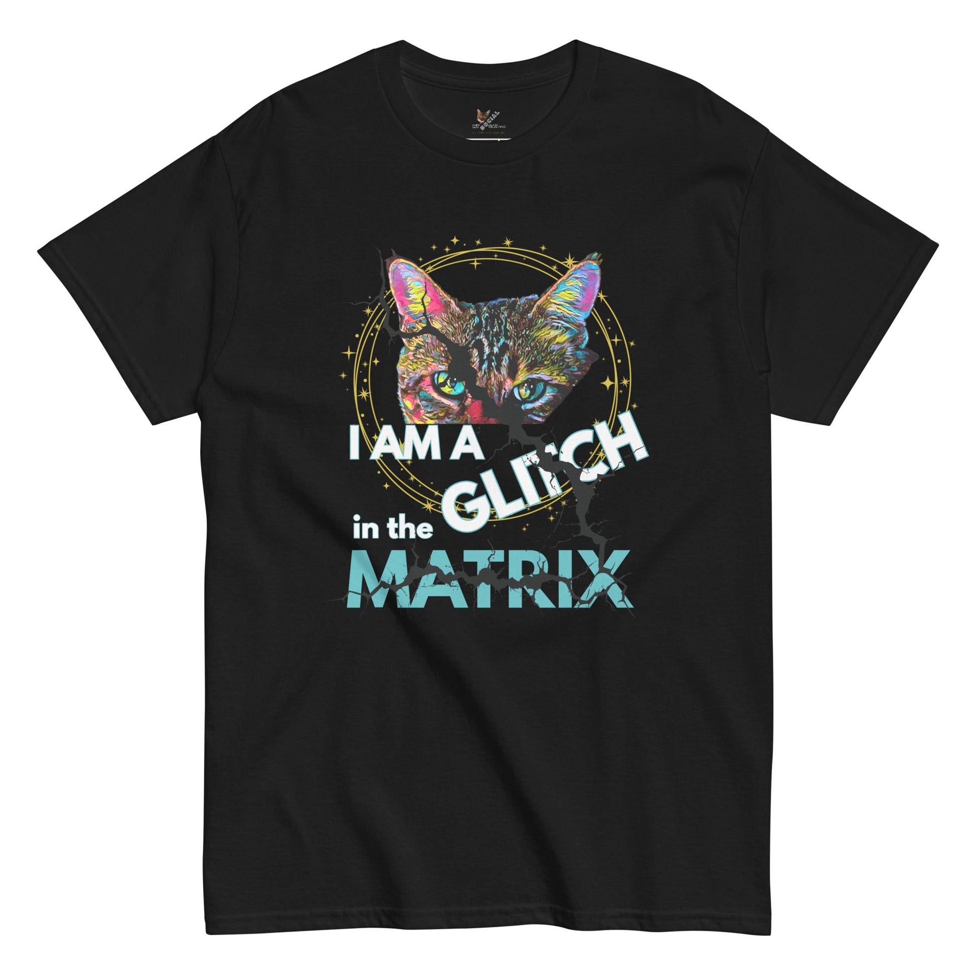 I Am a Glitch Unisex Classic Tee - My Social Cat Bonafide Boutique LLCI Am a Glitch Unisex Classic TeeT-shirtMy Social Cat Bonafide Boutique LLCBlackSclassicglitch