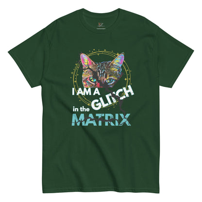 I Am a Glitch Unisex Classic Tee - My Social Cat Bonafide Boutique LLCI Am a Glitch Unisex Classic TeeT-shirtMy Social Cat Bonafide Boutique LLCForest GreenSclassicglitch