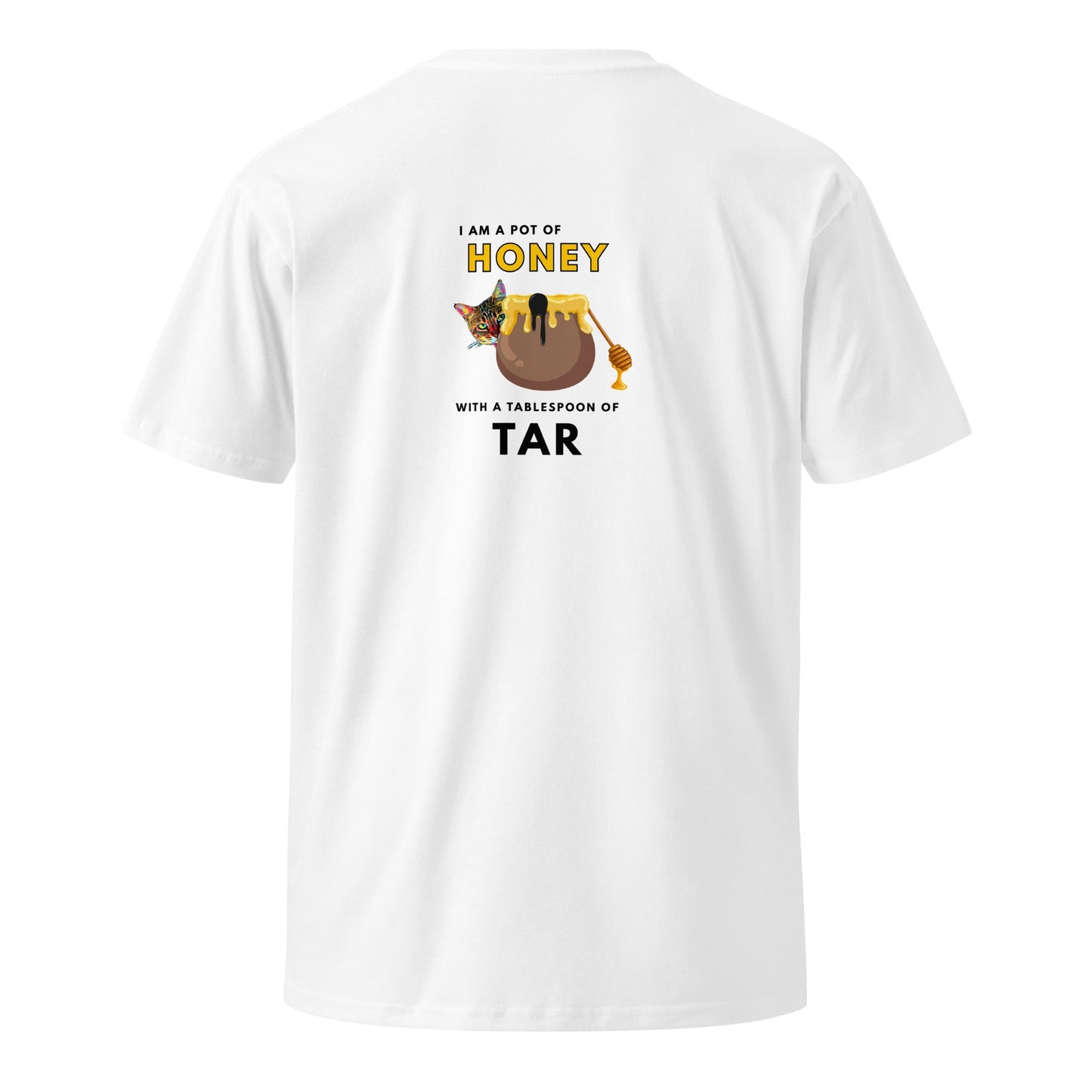 I Am a Pot of Honey Unisex Premium Tee - My Social Cat Bonafide Boutique LLCI Am a Pot of Honey Unisex Premium TeeT-shirtMy Social Cat Bonafide Boutique LLCWhiteShoneypot