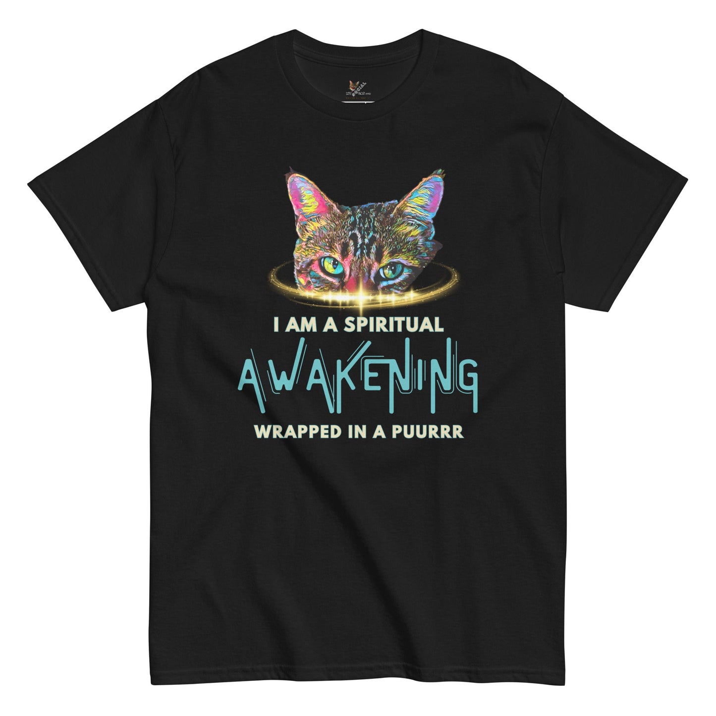 I Am a Spiritual Awakening Unisex Classic Tee - My Social Cat Bonafide Boutique LLCI Am a Spiritual Awakening Unisex Classic TeeT-shirtMy Social Cat Bonafide Boutique LLCBlackSawakeningclassic