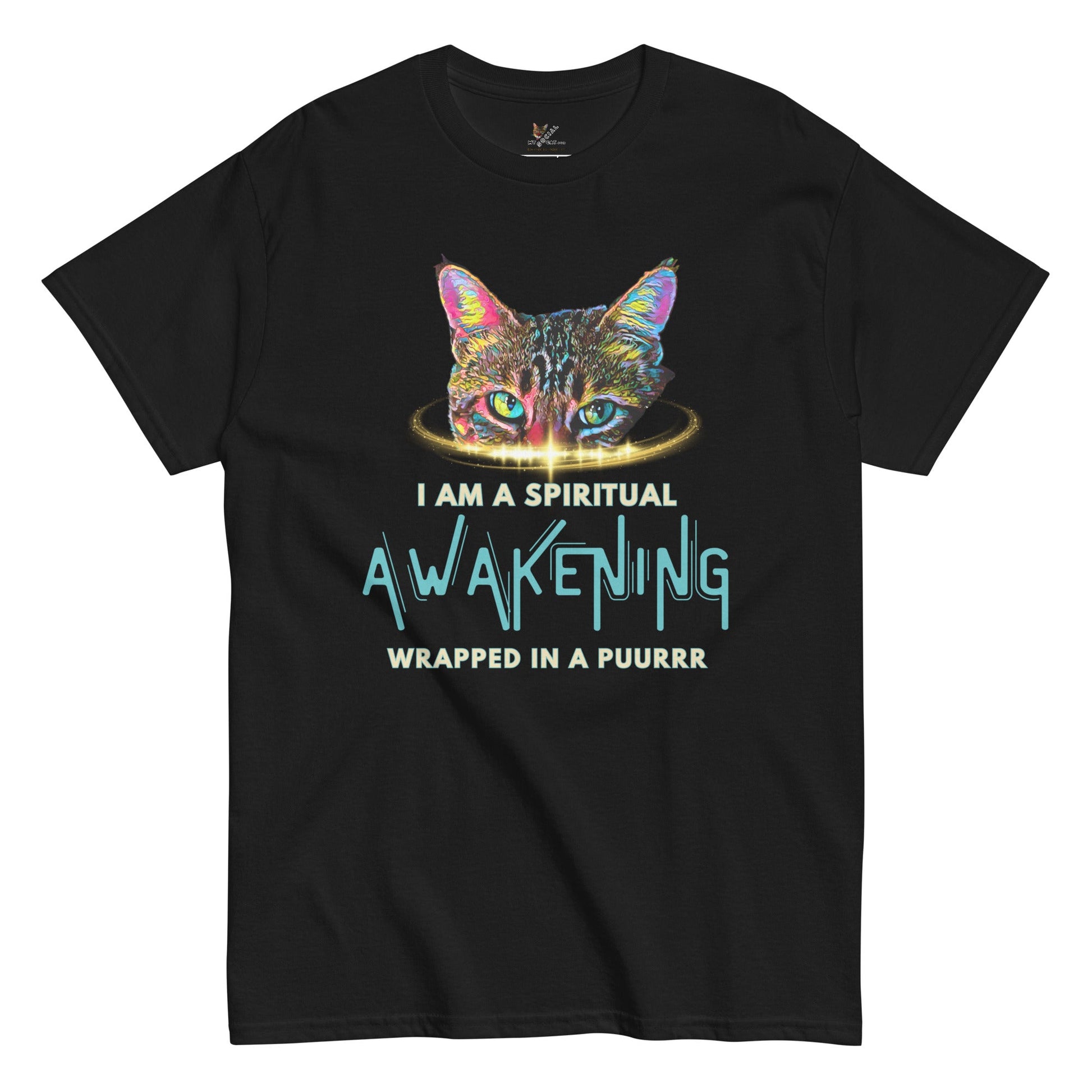 I Am a Spiritual Awakening Unisex Classic Tee - My Social Cat Bonafide Boutique LLCI Am a Spiritual Awakening Unisex Classic TeeT-shirtMy Social Cat Bonafide Boutique LLCBlackSawakeningclassic