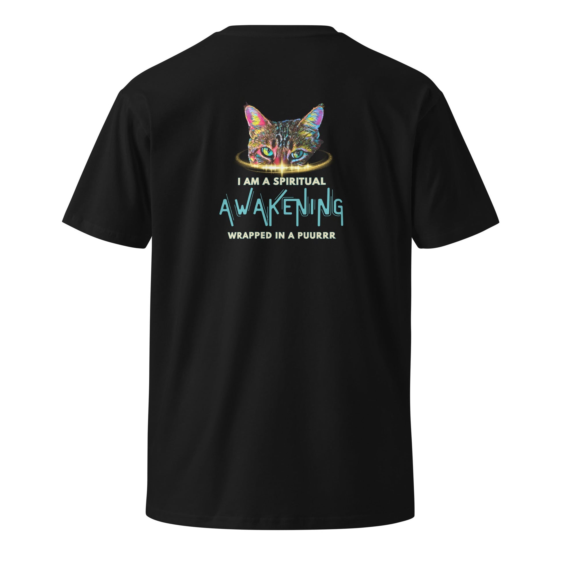 I AM a Spiritual Awakening Unisex Premium Tee - My Social Cat Bonafide Boutique LLCI AM a Spiritual Awakening Unisex Premium TeeT-shirtMy Social Cat Bonafide Boutique LLCBlackSawakeningI am