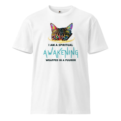 I Am a Spiritual Awakening Unisex Premium Tee - My Social Cat Bonafide Boutique LLCI Am a Spiritual Awakening Unisex Premium TeeT-shirtMy Social Cat Bonafide Boutique LLCWhiteSawakeningI am