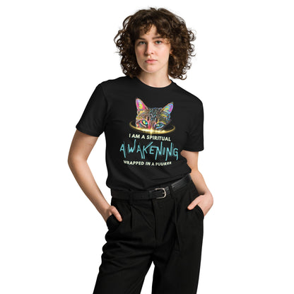 I AM a Spiritual Awakening Unisex Premium Tee - My Social Cat Bonafide Boutique LLCI AM a Spiritual Awakening Unisex Premium TeeT-shirtMy Social Cat Bonafide Boutique LLCBlackSawakeningI am