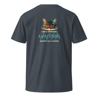 I AM a Spiritual Awakening Unisex Premium Tee - My Social Cat Bonafide Boutique LLCI AM a Spiritual Awakening Unisex Premium TeeT-shirtMy Social Cat Bonafide Boutique LLCPetrol BlueSawakeningI am