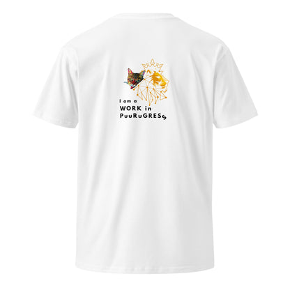 I Am a Work in Puurugress Unisex Premium Tee - My Social Cat Bonafide Boutique LLCI Am a Work in Puurugress Unisex Premium TeeT-shirtMy Social Cat Bonafide Boutique LLCWhiteSI amprogress