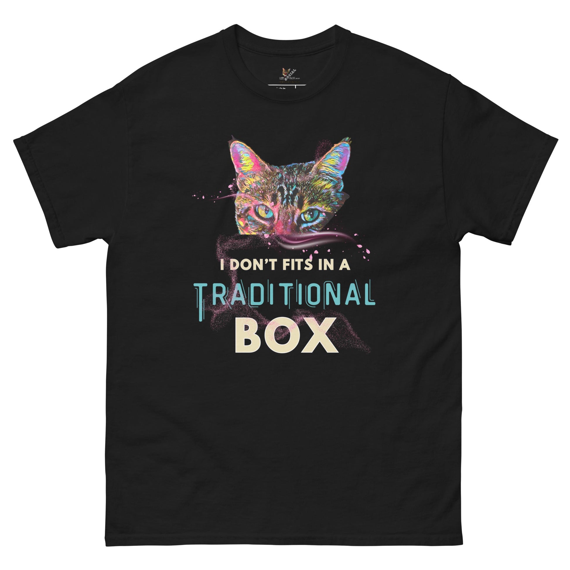 I Don't Fits Unisex Classic Tee - My Social Cat Bonafide Boutique LLCI Don't Fits Unisex Classic TeeT-shirtMy Social Cat Bonafide Boutique LLCBlackSboxclassic