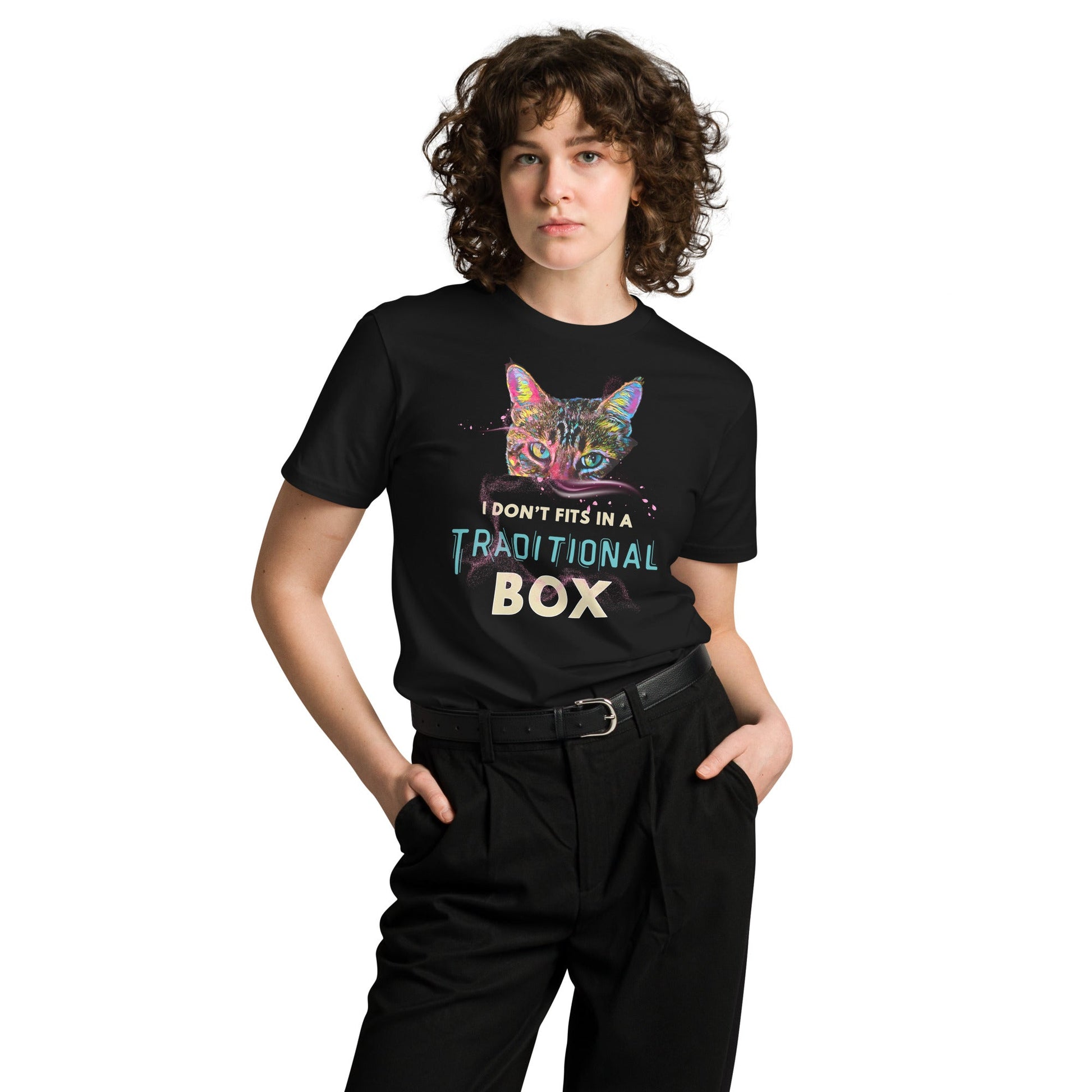 I Don't Fits Unisex Premium Tee - My Social Cat Bonafide Boutique LLCI Don't Fits Unisex Premium TeeT-shirtMy Social Cat Bonafide Boutique LLCBlackSboxpremium