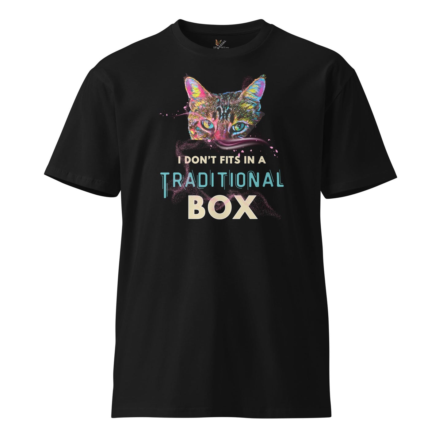 I Don't Fits Unisex Premium Tee - My Social Cat Bonafide Boutique LLCI Don't Fits Unisex Premium TeeT-shirtMy Social Cat Bonafide Boutique LLCBlackSboxpremium
