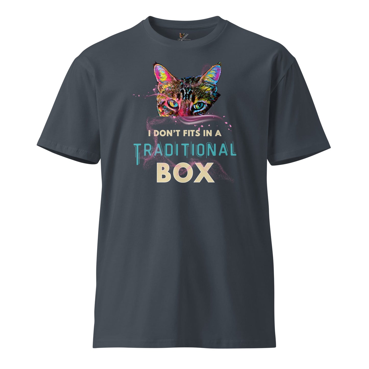 I Don't Fits Unisex Premium Tee - My Social Cat Bonafide Boutique LLCI Don't Fits Unisex Premium TeeT-shirtMy Social Cat Bonafide Boutique LLCPetrol BlueSboxpremium