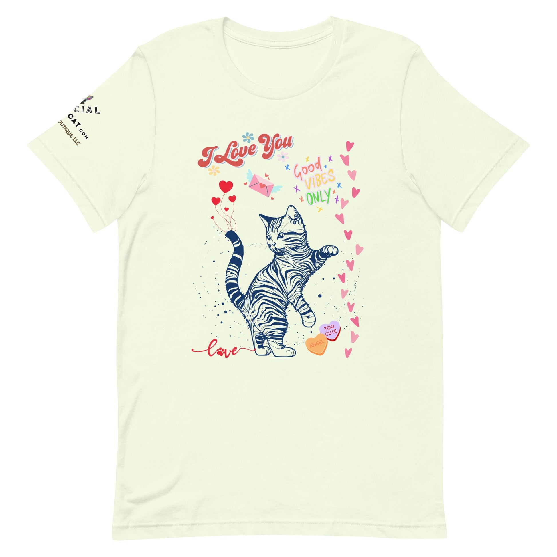 I Love You Unisex Tee - My Social Cat Bonafide Boutique LLCI Love You Unisex TeeT-shirtMy Social Cat Bonafide Boutique LLCCitronXScatlove