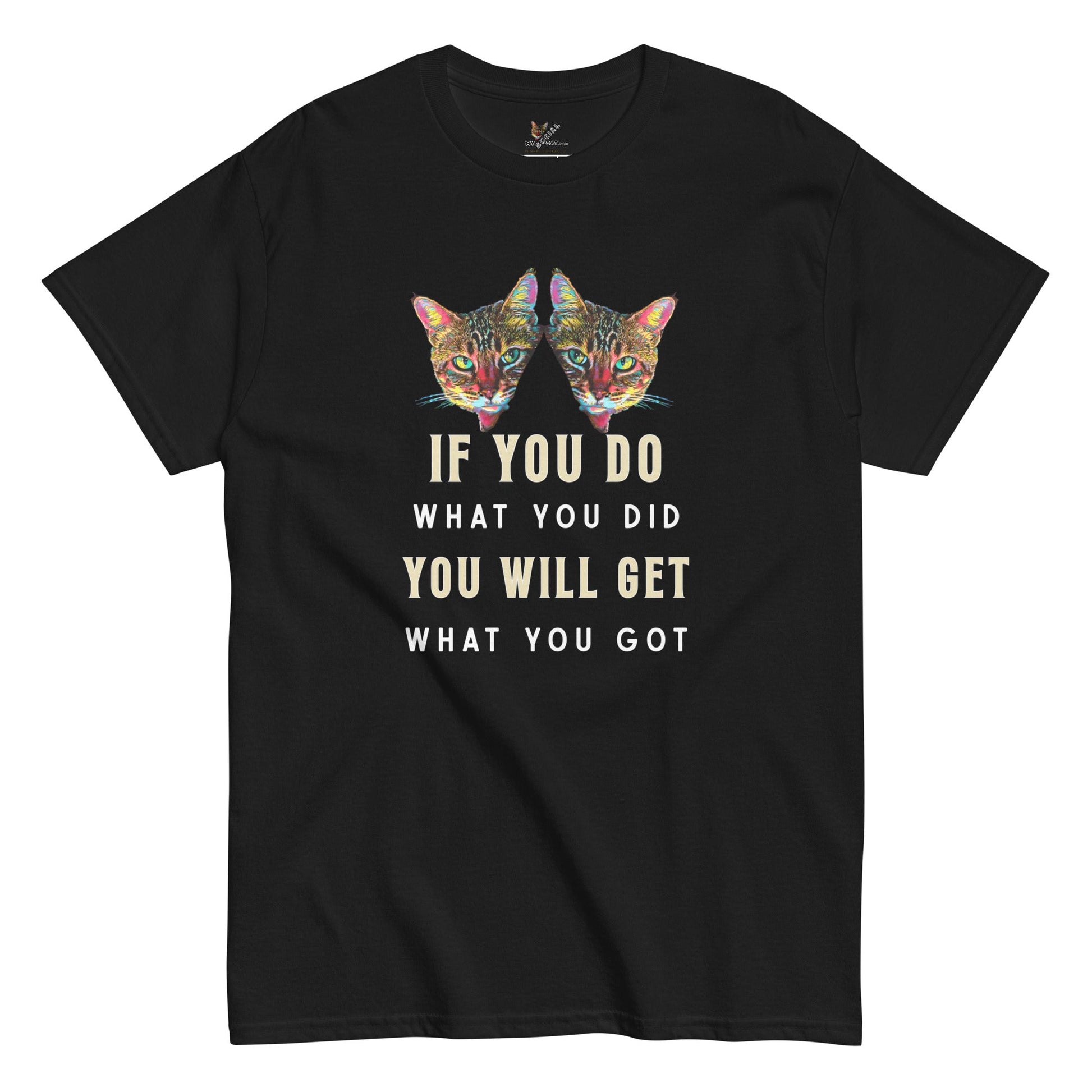 If You Do What You Did Unisex Classic Tee - My Social Cat Bonafide Boutique LLCIf You Do What You Did Unisex Classic TeeT-shirtMy Social Cat Bonafide Boutique LLCBlackScatdid