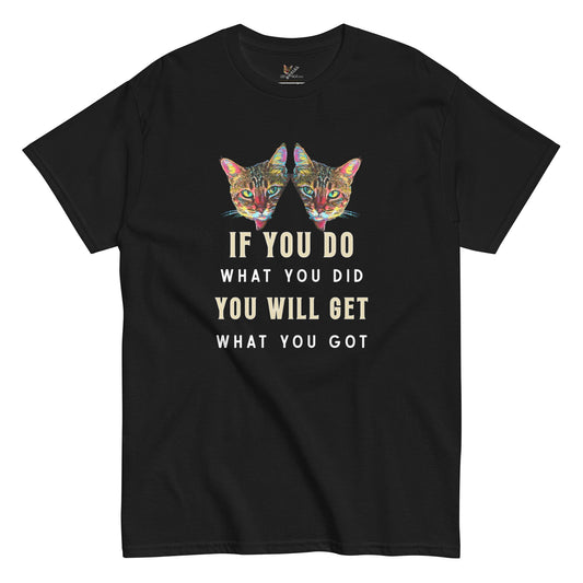 If You Do What You Did Unisex Classic Tee - My Social Cat Bonafide Boutique LLCIf You Do What You Did Unisex Classic TeeT-shirtMy Social Cat Bonafide Boutique LLCBlackScatdid