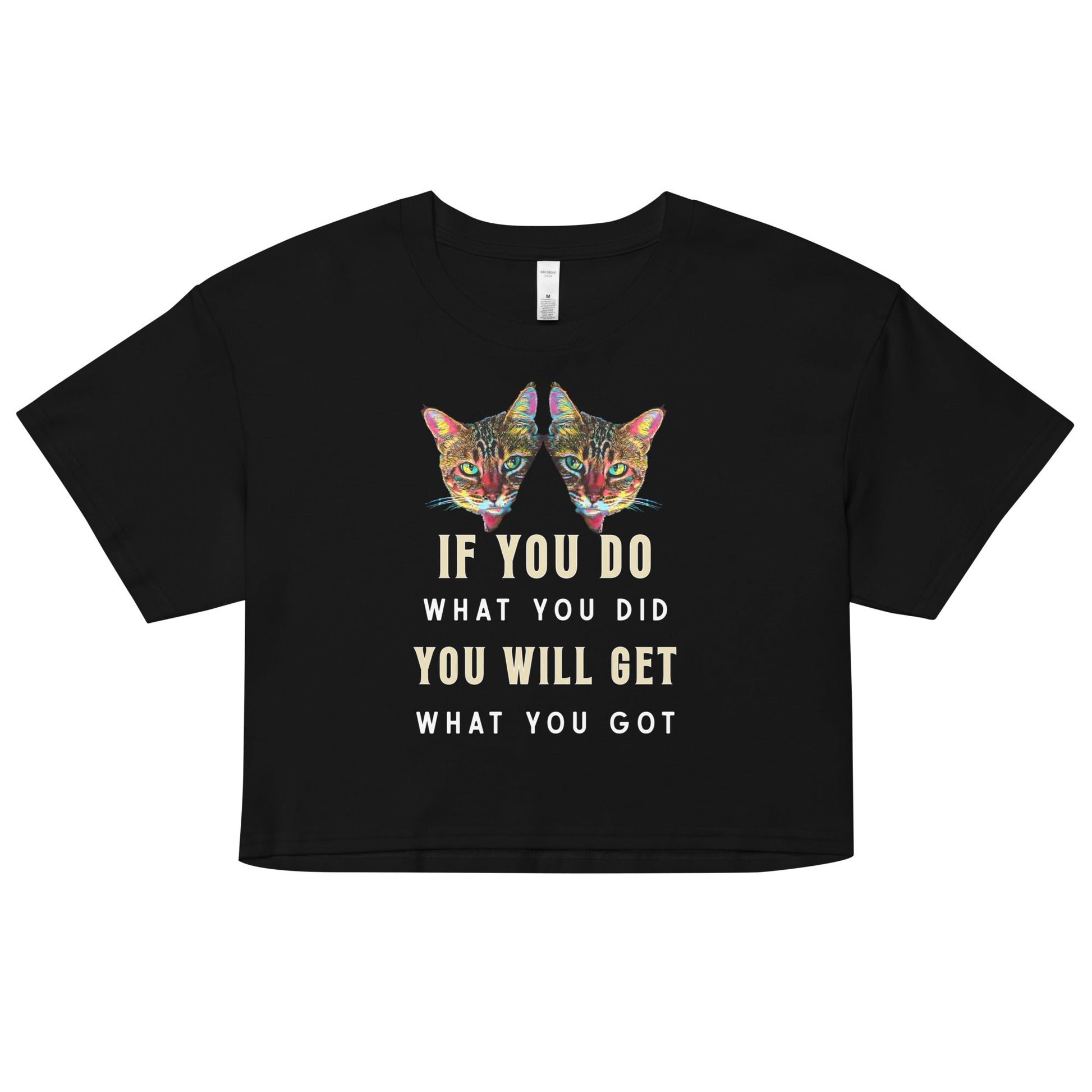 If You Do What You Did Women’s Crop Top - My Social Cat Bonafide Boutique LLCIf You Do What You Did Women’s Crop Topcrop topMy Social Cat Bonafide Boutique LLCBlackXScatdid