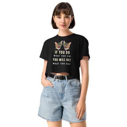 If You Do What You Did Women’s Crop Top - My Social Cat Bonafide Boutique LLCIf You Do What You Did Women’s Crop Topcrop topMy Social Cat Bonafide Boutique LLCBlackXScatdid