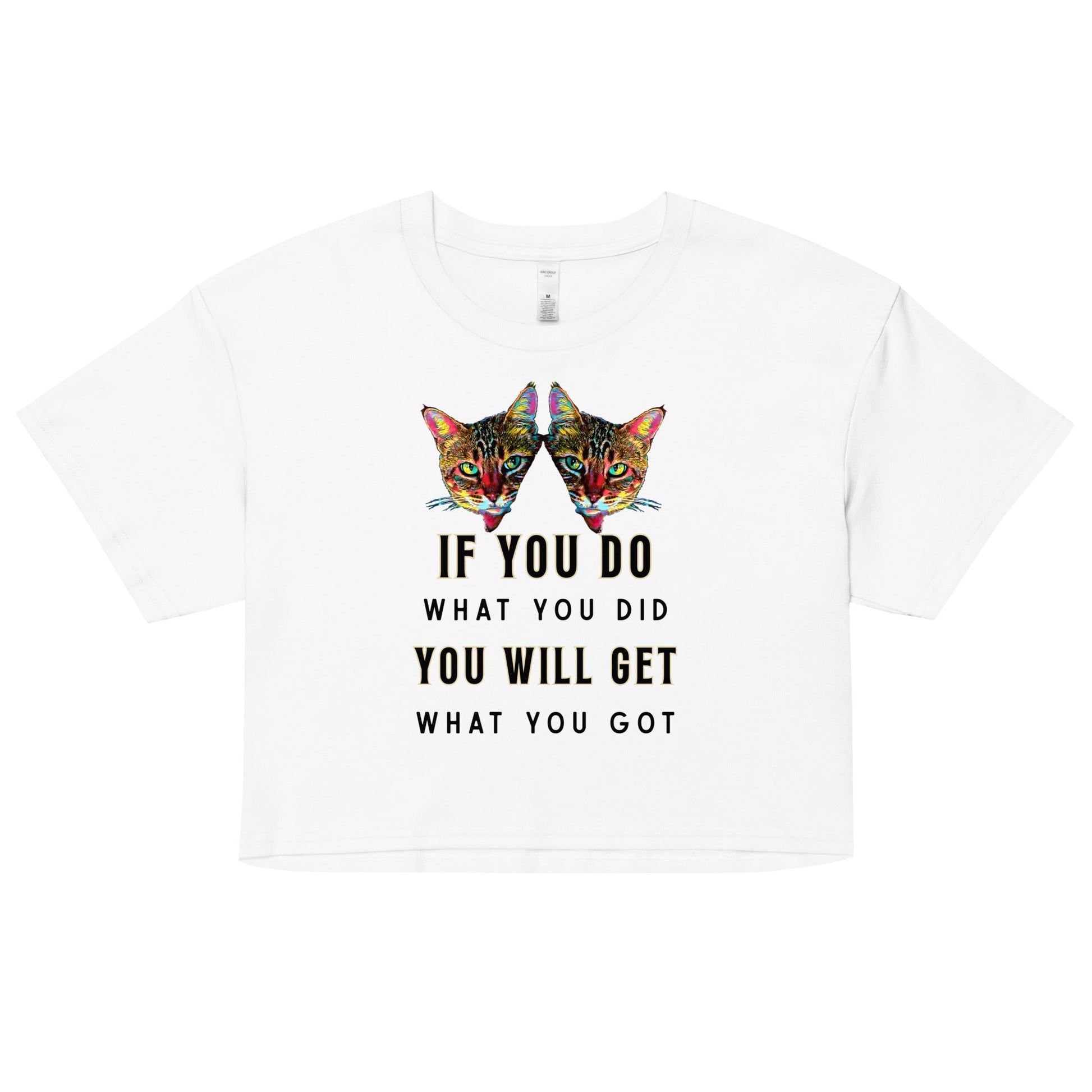 If You Do What You Did Women’s Crop Top - My Social Cat Bonafide Boutique LLCIf You Do What You Did Women’s Crop Topcrop topMy Social Cat Bonafide Boutique LLCWhiteXScatdid