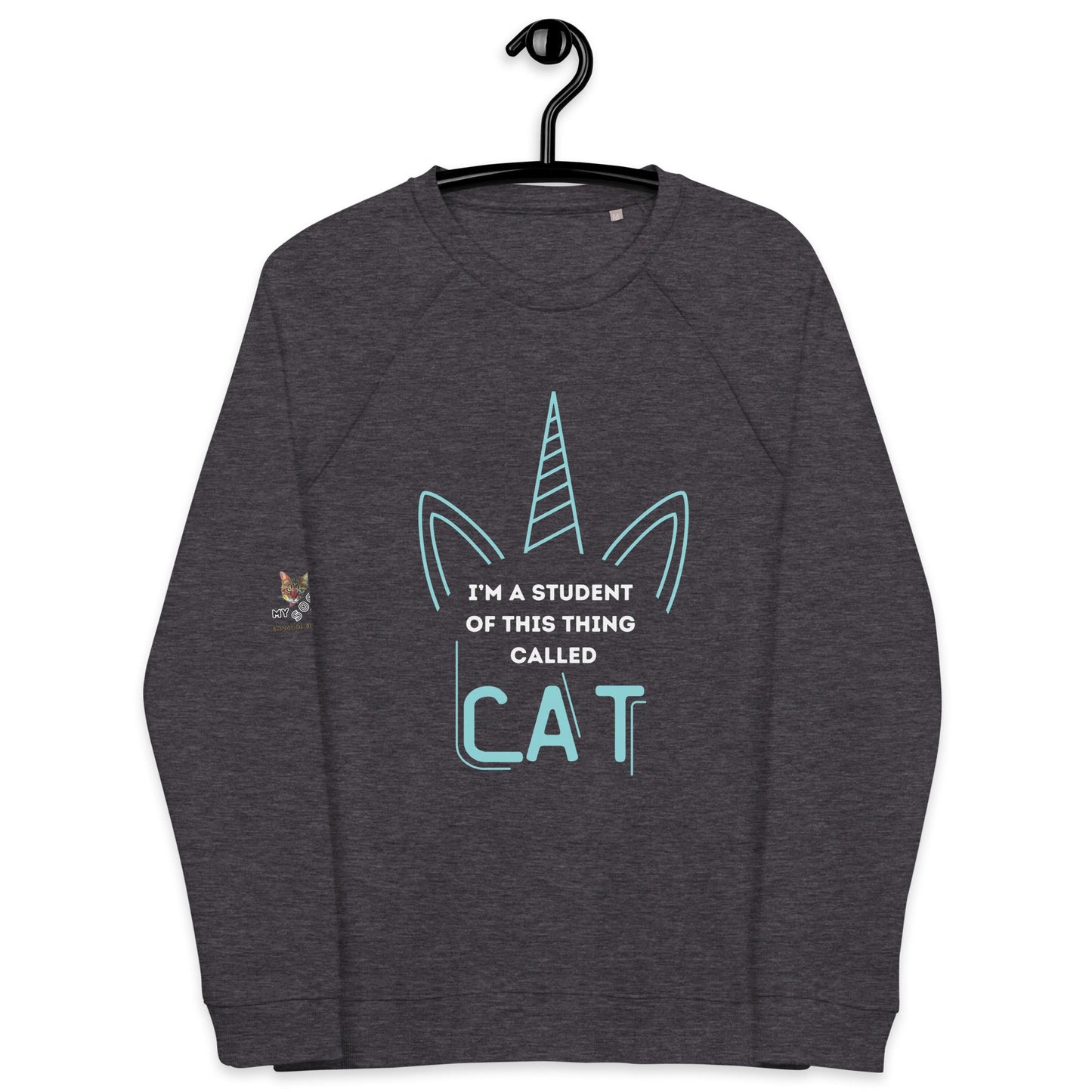 I'm a Student of Cat Unisex Organic Plush Sweatshirt - My Social Cat Bonafide Boutique LLCI'm a Student of Cat Unisex Organic Plush SweatshirtSweatshirtMy Social Cat Bonafide Boutique LLCCharcoal MelangeXScatstudent