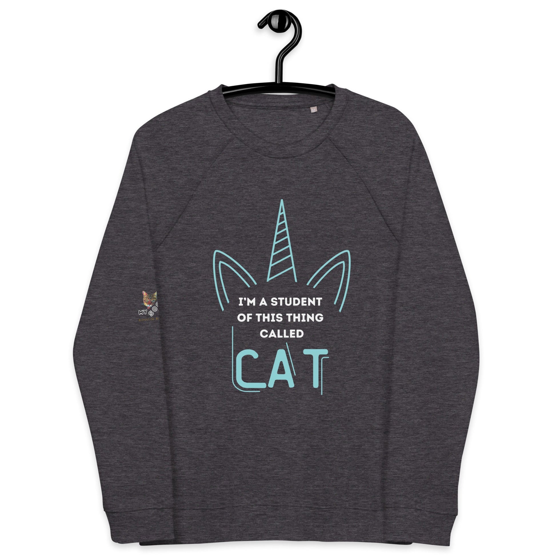 I'm a Student of Cat Unisex Organic Plush Sweatshirt - My Social Cat Bonafide Boutique LLCI'm a Student of Cat Unisex Organic Plush SweatshirtSweatshirtMy Social Cat Bonafide Boutique LLCCharcoal MelangeXScatstudent