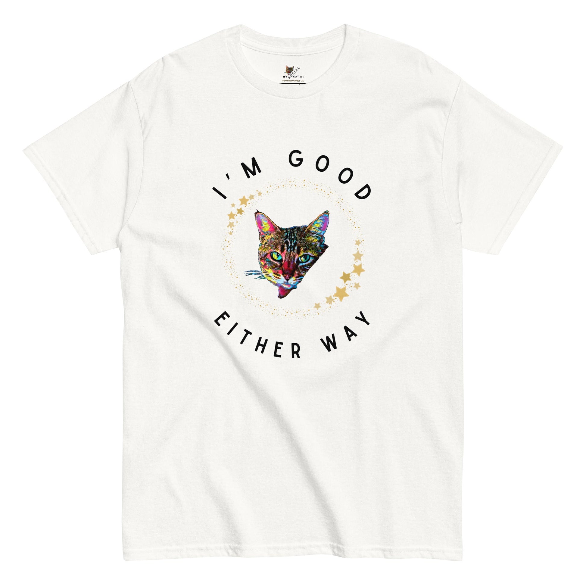 I'm Good Either Way Unisex Classic Tee - My Social Cat Bonafide Boutique LLCI'm Good Either Way Unisex Classic TeeT-shirtMy Social Cat Bonafide Boutique LLCWhiteSameither