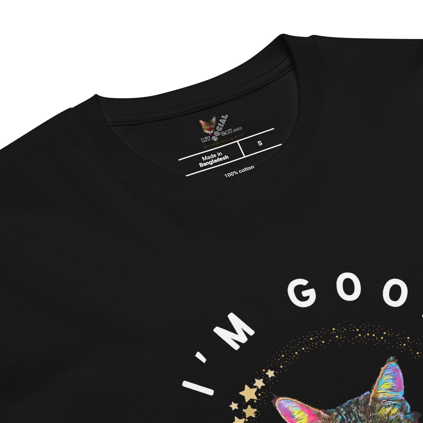 I'm Good Either Way Unisex Premium Tee - My Social Cat Bonafide Boutique LLCI'm Good Either Way Unisex Premium TeeT-shirtMy Social Cat Bonafide Boutique LLCSameither