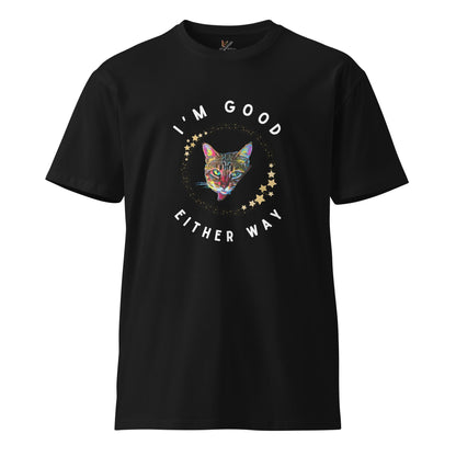 I'm Good Either Way Unisex Premium Tee - My Social Cat Bonafide Boutique LLCI'm Good Either Way Unisex Premium TeeT-shirtMy Social Cat Bonafide Boutique LLCSameither