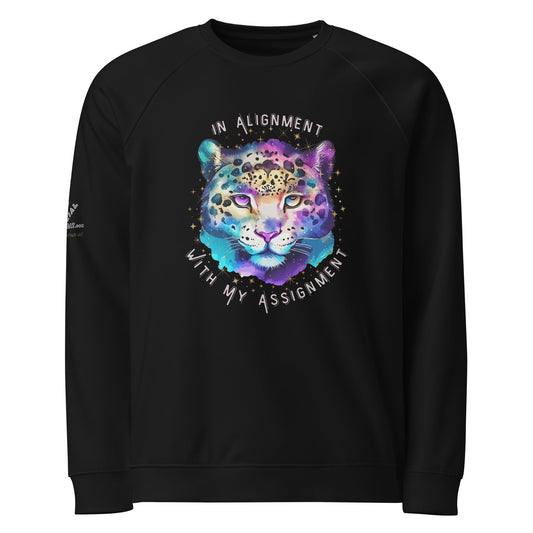In Alignment Unisex Organic Plush Sweatshirt - My Social Cat Bonafide Boutique LLCIn Alignment Unisex Organic Plush SweatshirtSweatshirtMy Social Cat Bonafide Boutique LLCBlackXSalingmentassignment