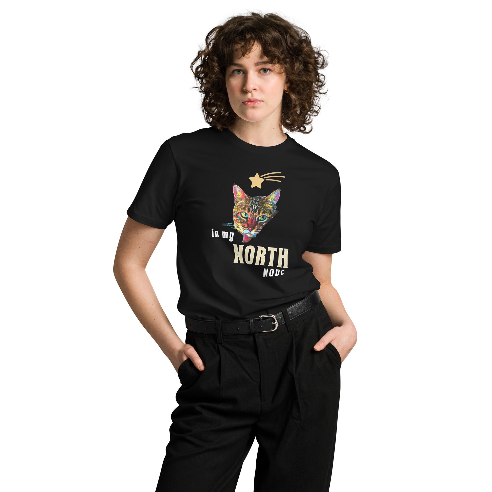 In My North Node Unisex Premium Tee - My Social Cat Bonafide Boutique LLCIn My North Node Unisex Premium TeeT-shirtMy Social Cat Bonafide Boutique LLCScatmy