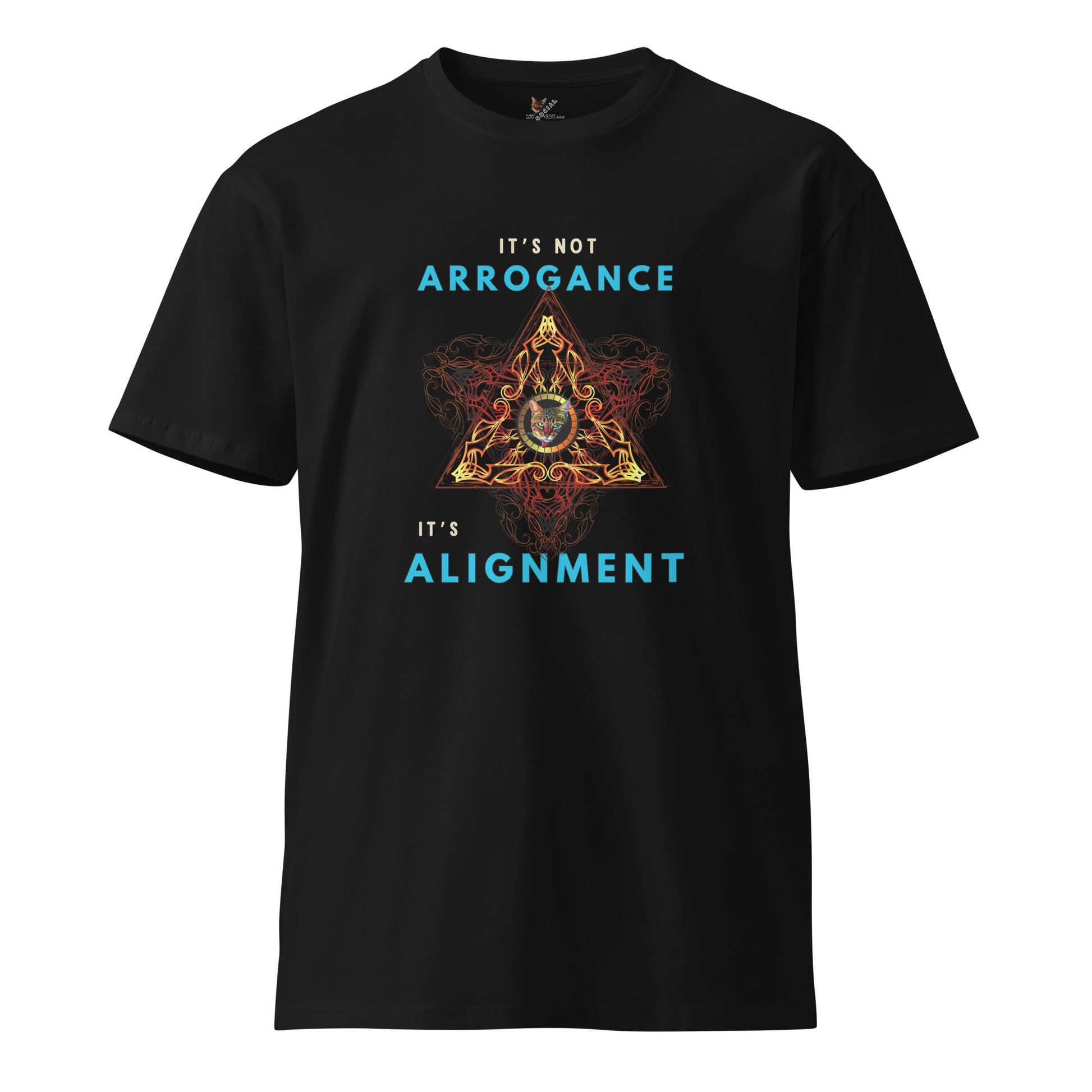It's Not Arrogance It's Alignment Unisex Premium Tee - My Social Cat Bonafide Boutique LLCIt's Not Arrogance It's Alignment Unisex Premium TeeT-shirtMy Social Cat Bonafide Boutique LLCBlackMalignmentarrogance