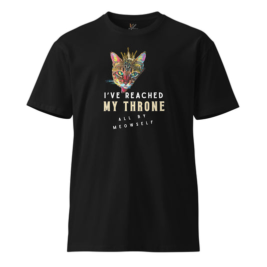 I've Reached My Throne All by Meowself Unisex Premium Tee - My Social Cat Bonafide Boutique LLCI've Reached My Throne All by Meowself Unisex Premium TeeT-shirtMy Social Cat Bonafide Boutique LLCScatshirt