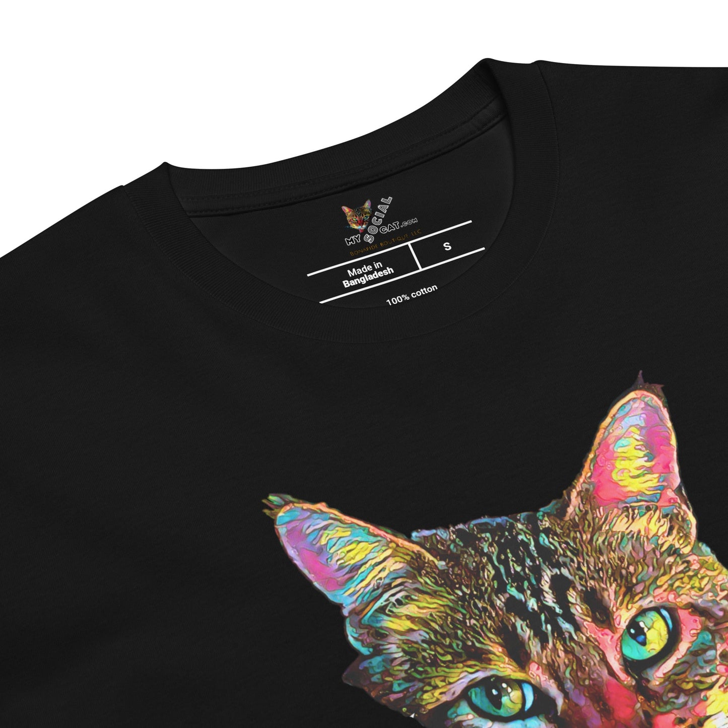 Karma Doesn't Lose an Address Unisex Premium Tee - My Social Cat Bonafide Boutique LLCKarma Doesn't Lose an Address Unisex Premium TeeT-shirtMy Social Cat Bonafide Boutique LLCScatkarma