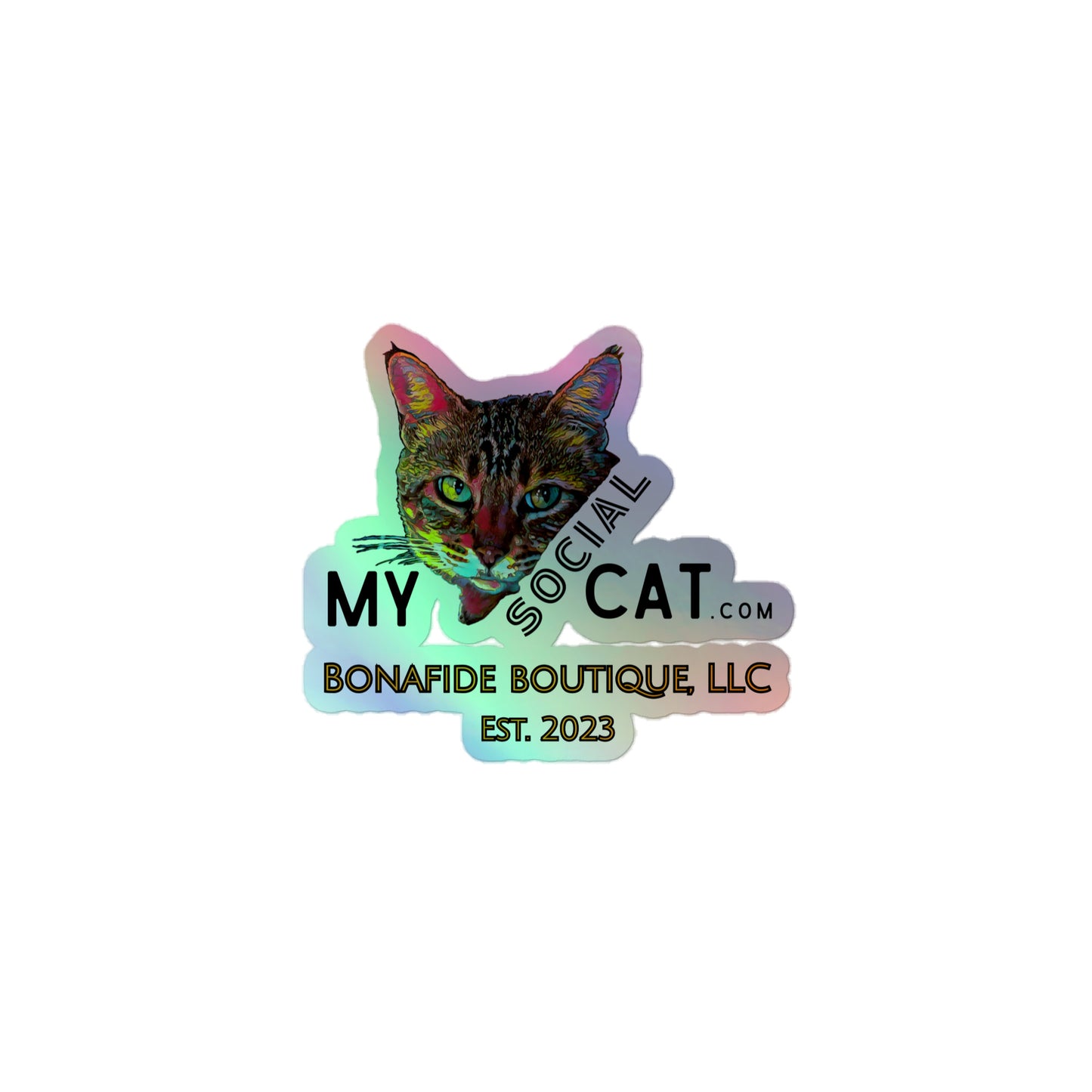 Special Price! Logo Holographic stickers