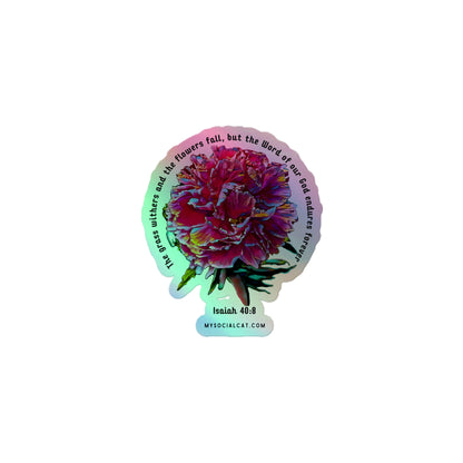 Word of God Holographic Stickers