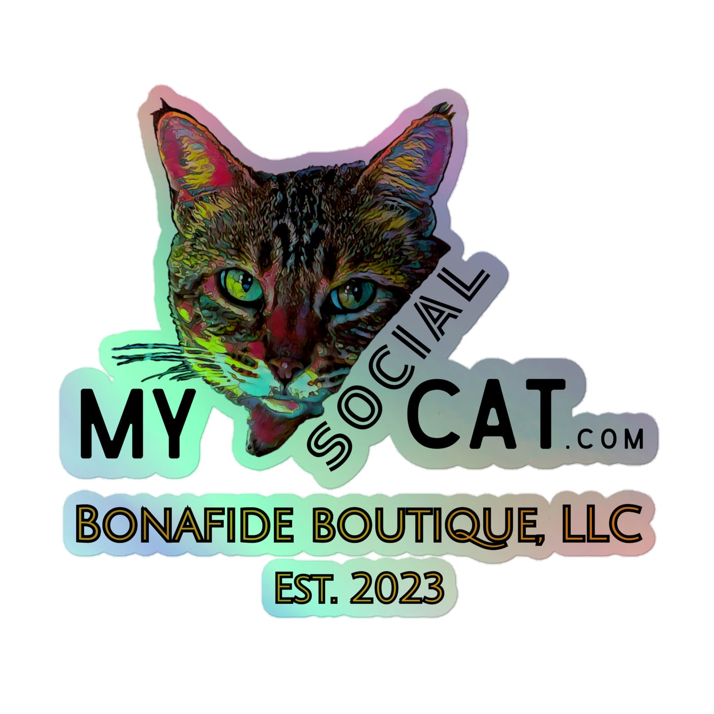 Special Price! Logo Holographic stickers