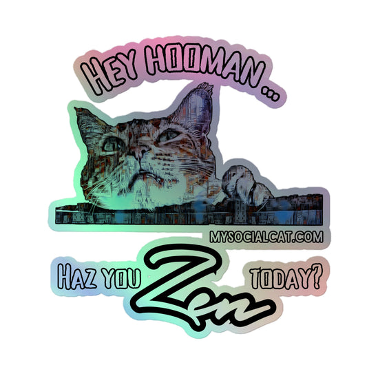 Zen Holographic Stickers