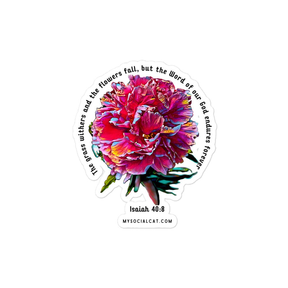 Word of God Bubble-free Stickers