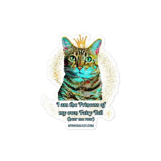 I'm the Princess Bubble-free Stickers